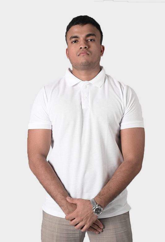 Essential Polo - White