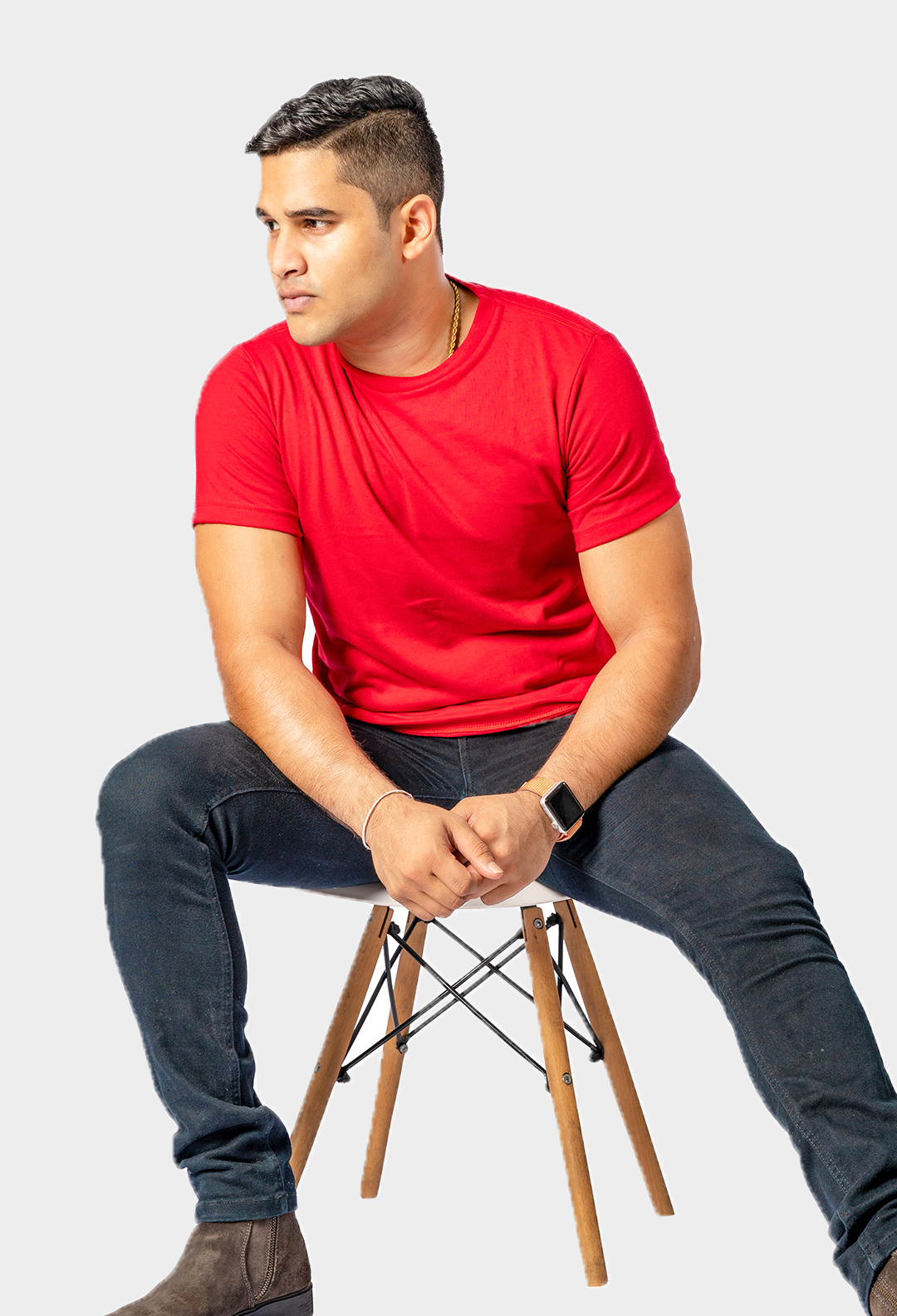 Effortless Men's Tshirt - Red