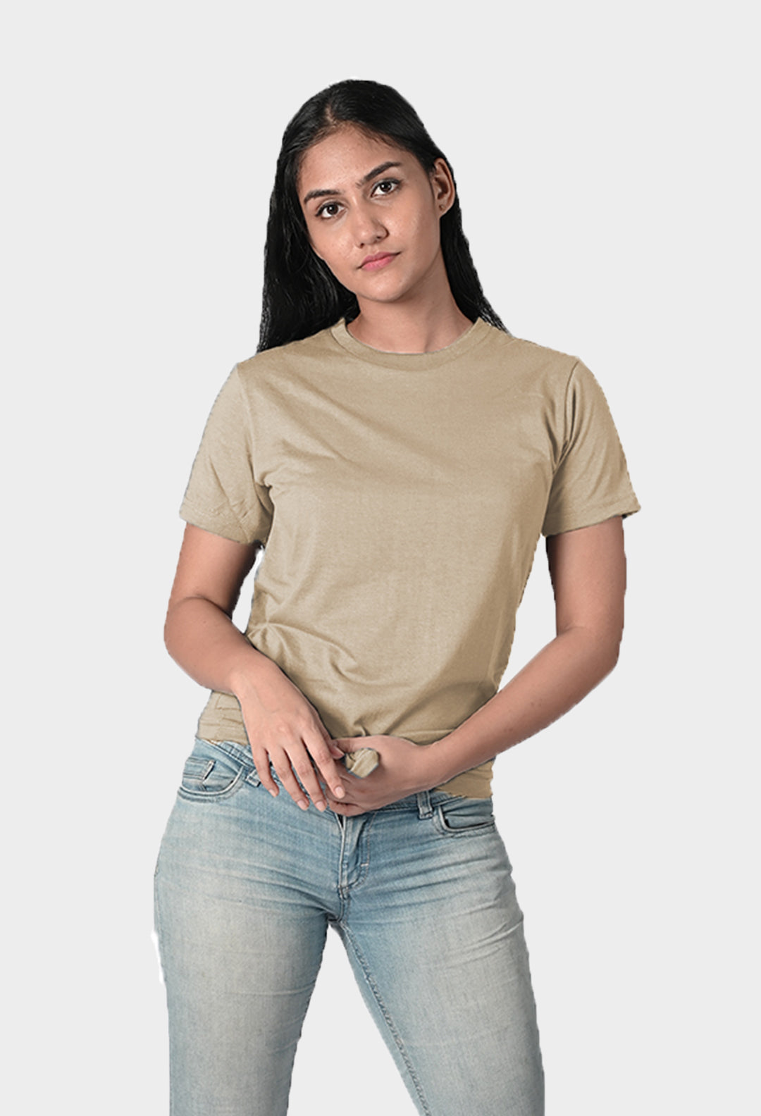 Effortless Women's Tshirt - Light Beige