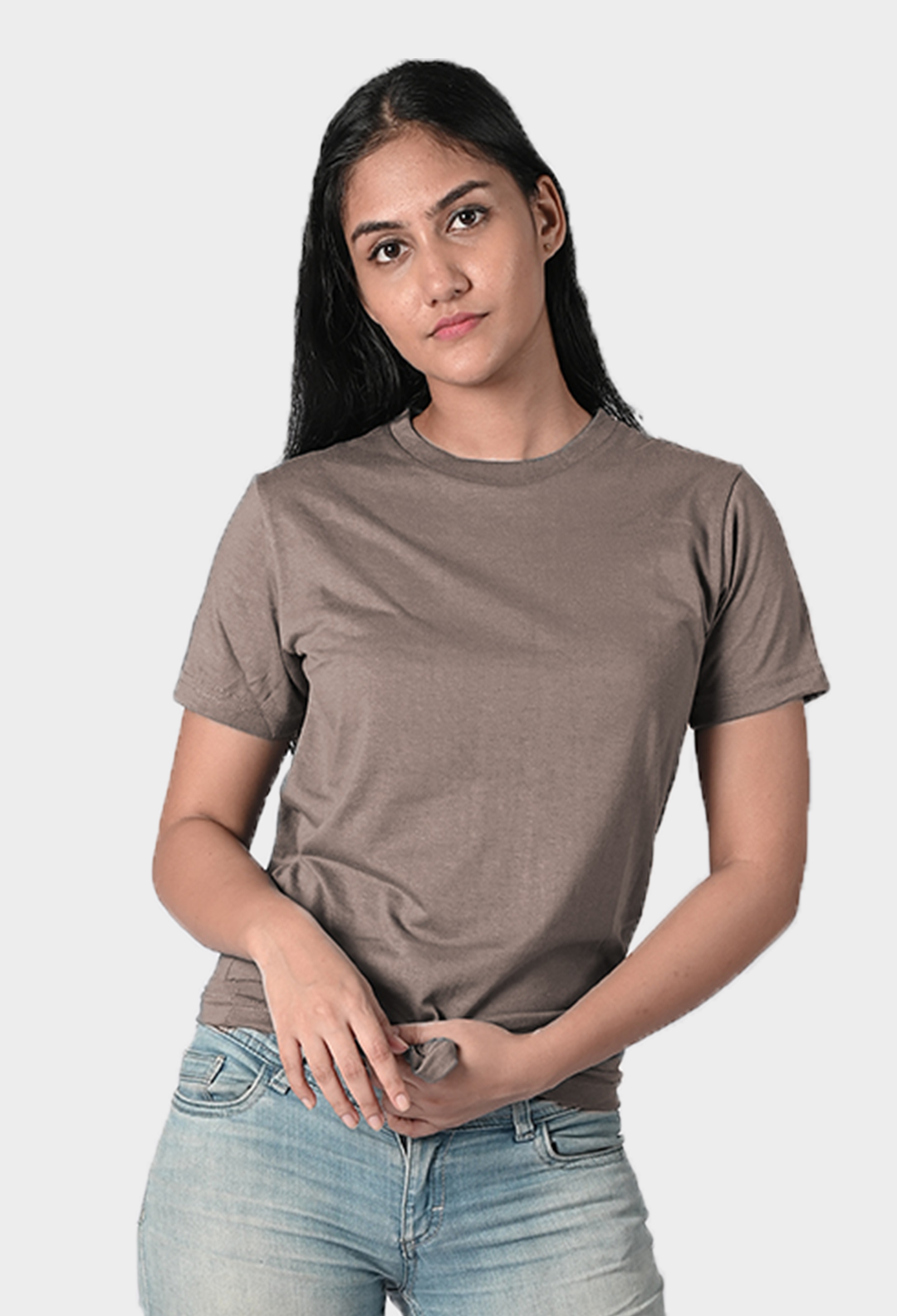 Effortless Women's Tshirt - Mud Brown