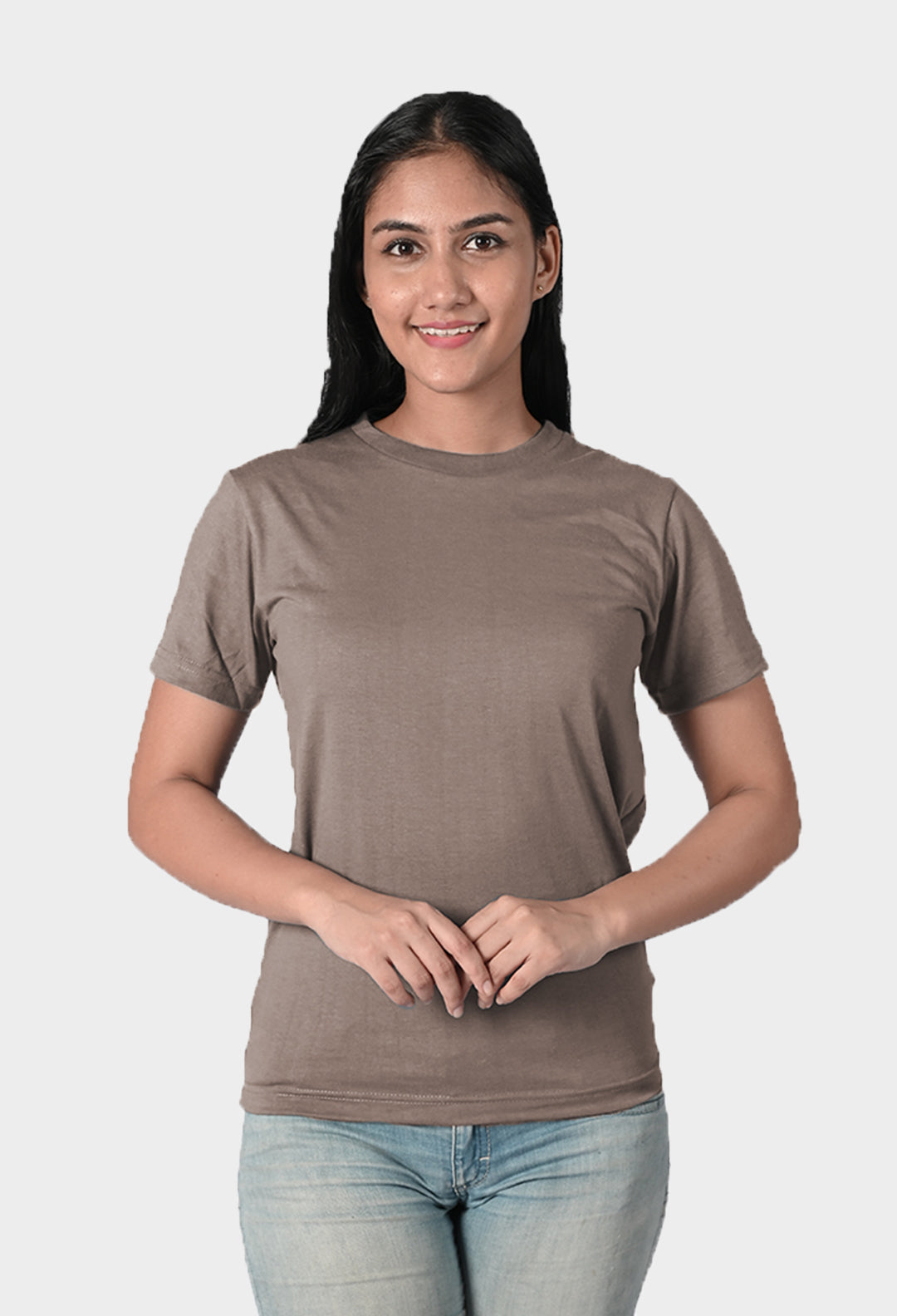 Effortless Women's Tshirt - Mud Brown