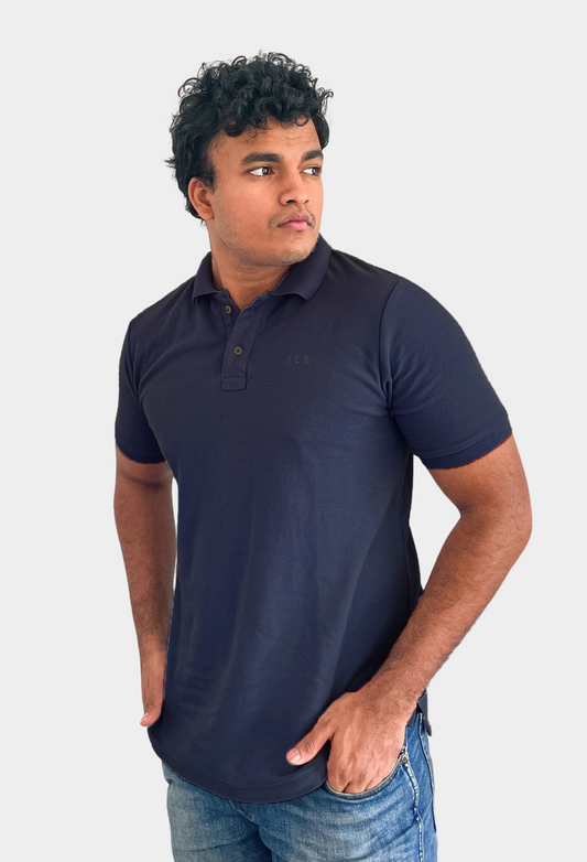 Essential Ves Polo - Navy Blue
