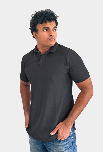 Essential Ves Polo - Dark Gray